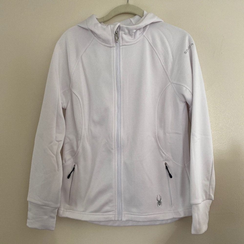 New Spyder Dri-fit Jacket White size M